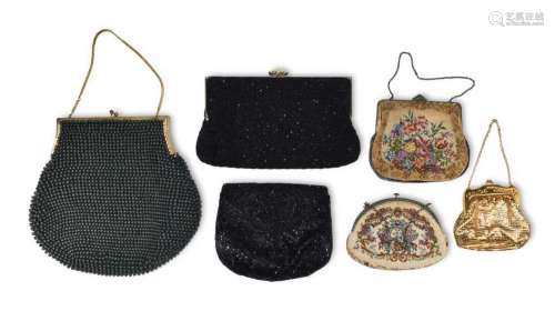 (6) Beaded Purse and Clutches