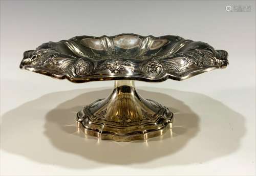 Sterling Compote by Durgin, Retailed by Grogan Co.