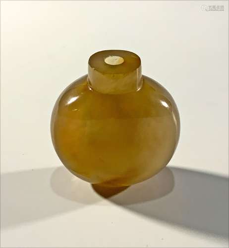 Chinese Agate Snuff Bottle