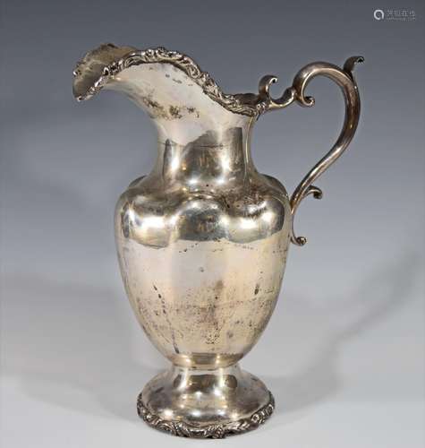 Sterling Water Pitcher, Plata Villa, Mexico