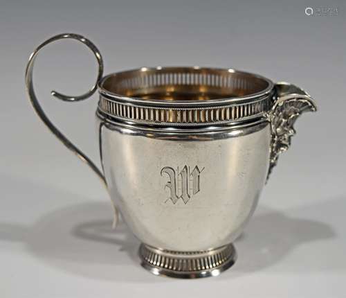 19th Century Gorham Creamer with Figural Spout