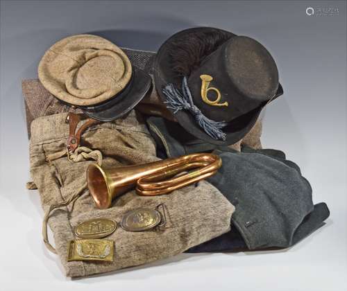 Group of Civil War Re-enactors Gear, Etc.