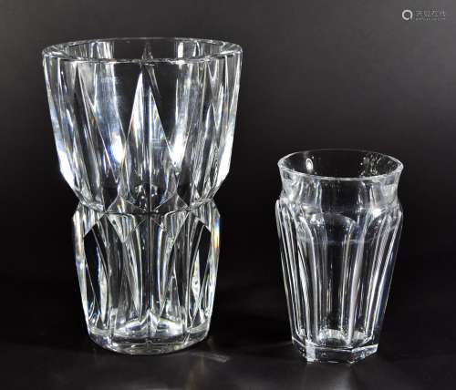 Crystal St. Louis and Baccarat Vases