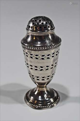 Hester Bateman Georgian Pepper Pot, 1787