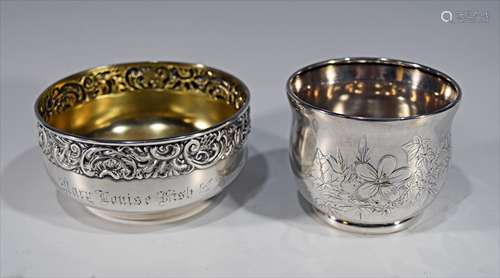 2 19th Century Whiting and Shiebler Sterling Silver