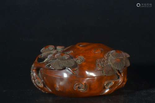 Qing Dynasty - Boxwood Brush Washer