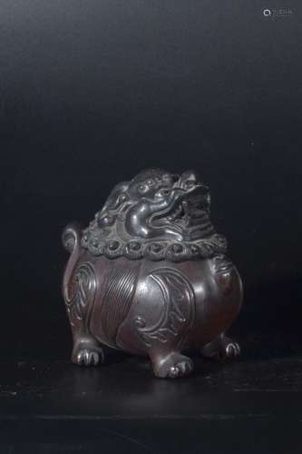 Qing Dynasty - Zitan Wood Incense Burner