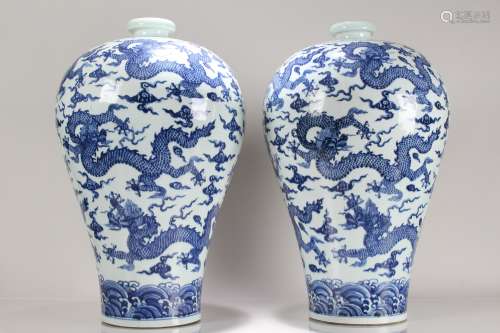 Collection of Chinese Blue and White Extremely-detailed
