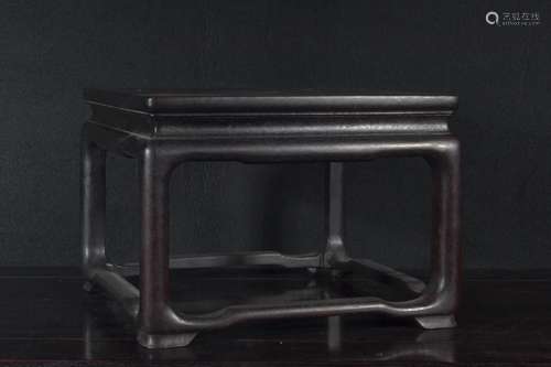 Qing Dynasty - Zitan Wood Stationary Table