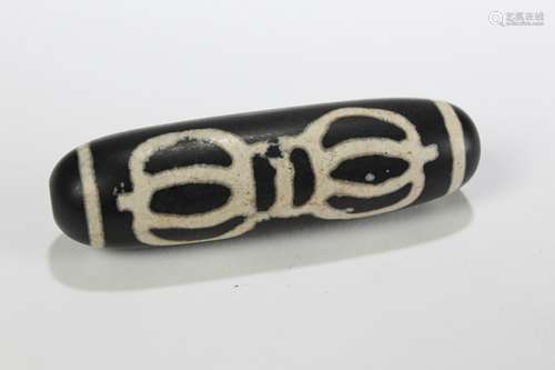 A Tibetan Religious Dzi Bead