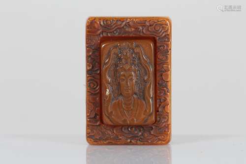 Chinese Soapstone Fortune Seal