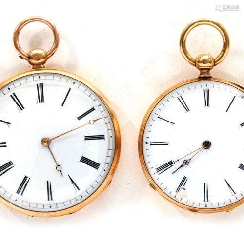 Lot de deux montres: