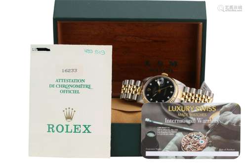 Pre-Owned Rolex Datejust 16233