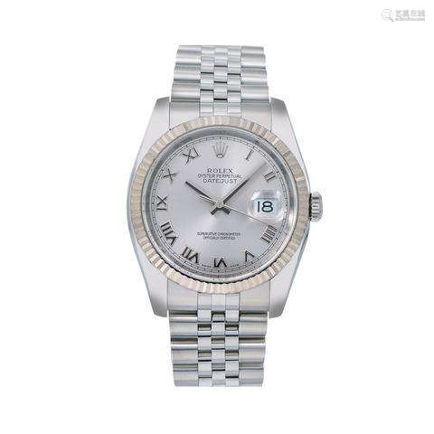 Rolex Datejust 116234 36MM Silver Dial With Stainless