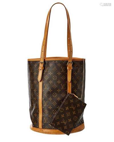 Louis Vuitton Monogram Canvas Bucket Gm (Authentic