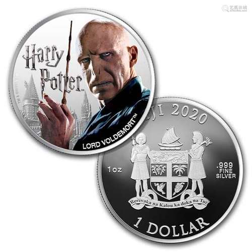 2020 Fiji 1 oz Silver Harry Potter Characters