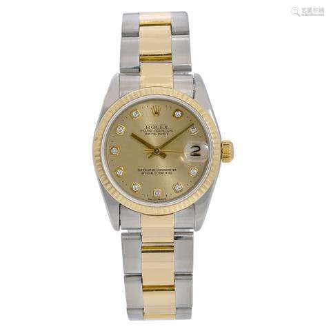 Rolex Lady-Datejust Diamond Watch, 68273 31mm,