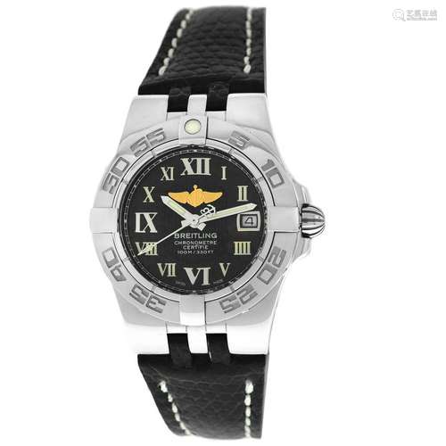 New Breitling Galactic 30 A71340 A71340L2/M523 Steel