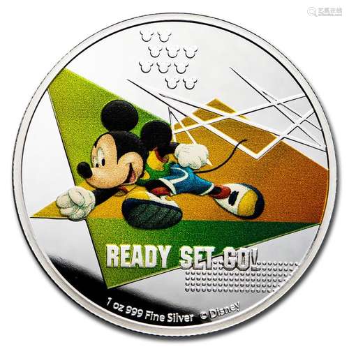 2020 Niue 1 oz Silver $2 Disney Mickey Mouse