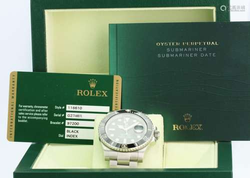 Pre-Owned Rolex Submariner 116610LN