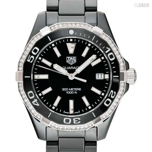 TAG HEUER Aquaracer WAY1395.BH0716 Black Dial Lady's