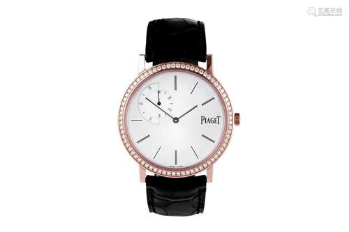 PIAGET ULTRA-THIN ALTIPLANO ROSE GOLD AND DIAMONDS. (NEW)