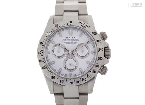 ROLEX DAYTONA STAINLESS STEEL.