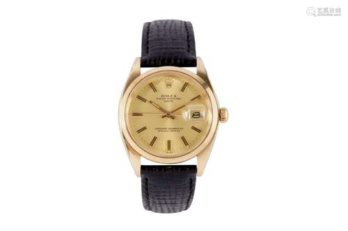 ROLEX DATE 14K GOLD.