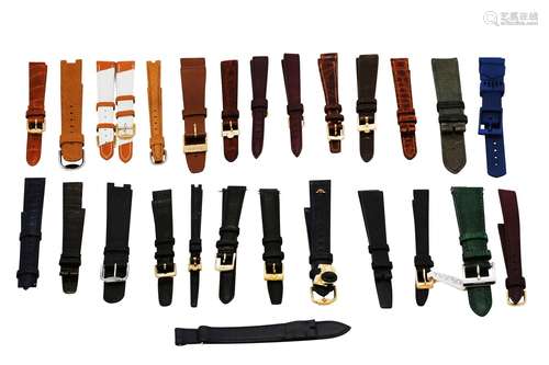 27 BRANDED STRAPS LEATHER.