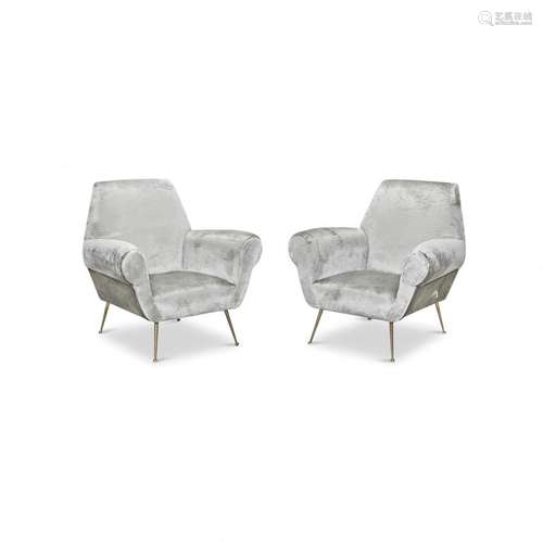 GIGI RADICE Due poltrone per Minotti-Two armchairs for Minot...