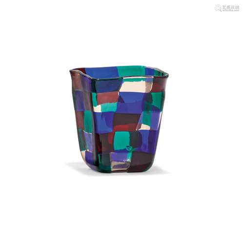 FULVIO BIANCONI 1915-1996 Vaso '4912' per Venini-&...