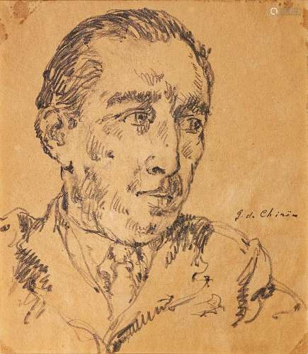 GIORGIO DE CHIRICO 1888-1978 Ritratto di uomo-Portrait of ma...