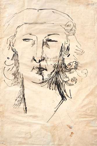 MARINO MARINI 1901-1980 Ritratto 1939 -Portrait 1939