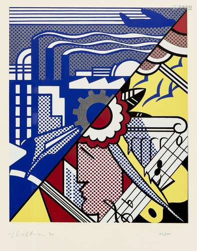 ROY LICHTENSTEIN 1923-1997 Industry and the arts I 1969 -Ind...