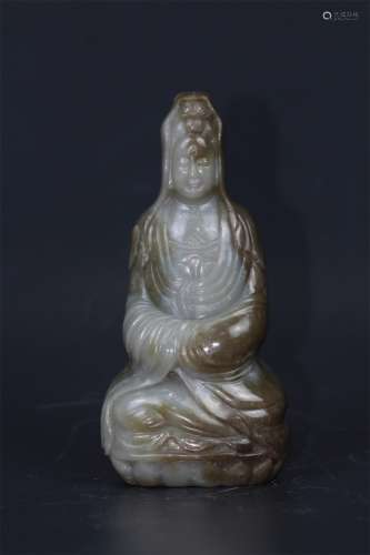 Hetian Jade Avalokitesvara