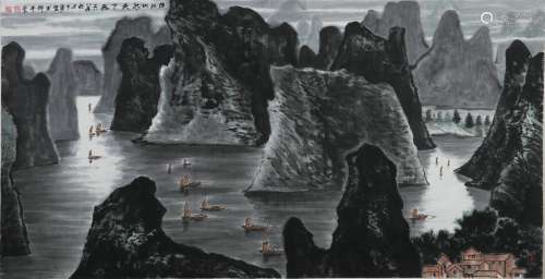 Painting: The Lijiang River
