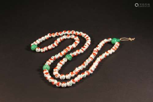 Iron-red Buddha Beads
