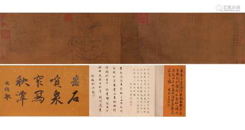 Longscroll Figure Painting  Zhou Fang