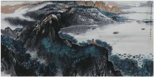 Painting: Landscape of Wuyi