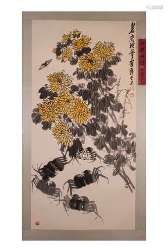 Unframed Painting  Qi Baishi