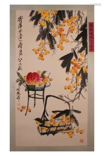 Unframed Painting  Qi Baishi