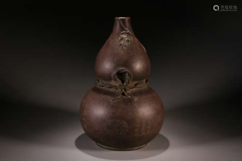 Gourd-shaped Zisha Ornament
