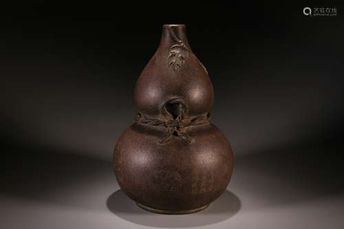 Gourd-shaped Zisha Ornament