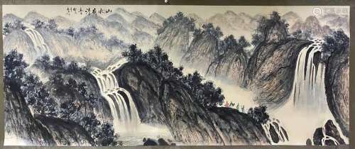 Chinese Ink Painting - Fu baishi