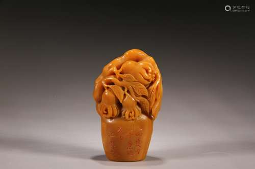 Shoushan Tianhuang Stone Seal