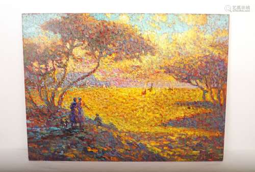 TABLEAU POINTILLISTE 