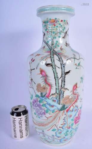 A GOOD 19TH CENTURY CHINESE FAMILLE ROSE PORCELAIN
