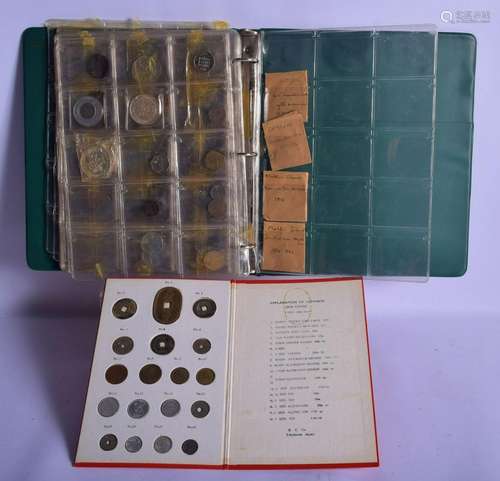 A PROOF SET OF JAPANESE COINS K C Co Yokohama Japan,