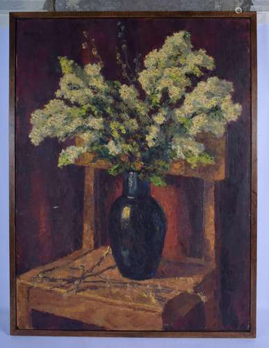 British School (C1940) Oil on canvas, Still Life,