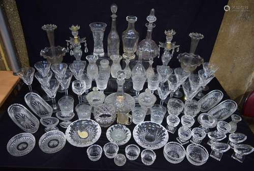 SIX CRATES OF MAINLY ANTIQUE GLASSWARE including